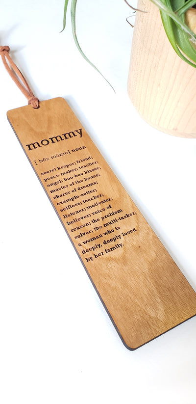 Bookmark - Definition of a Mommy