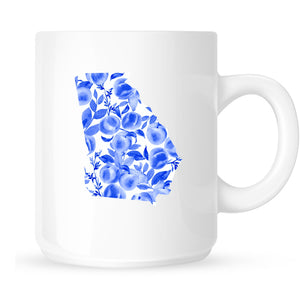 Mug - Blue Georgia Peach
