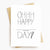 Oh Happy Day Fill-in-the-Blank Greeting Card