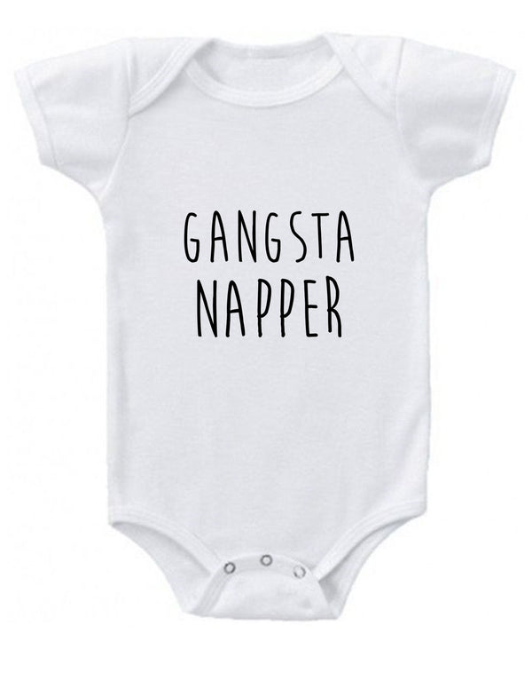 Gangsta Napper Baby Onesie