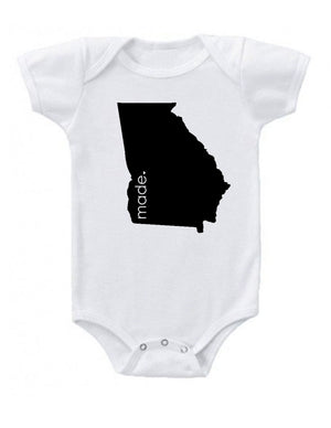 Georgia Made Baby Onesie - Cream