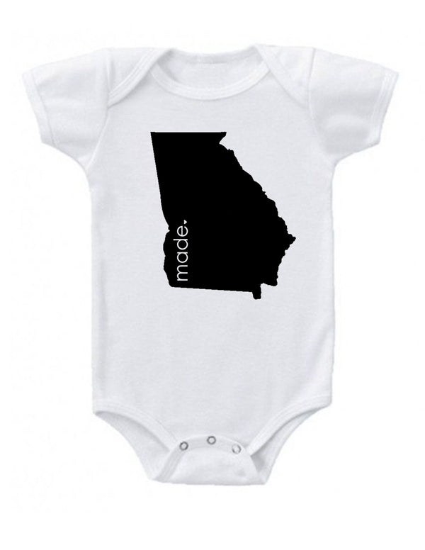 Georgia Made Baby Onesie - Cream