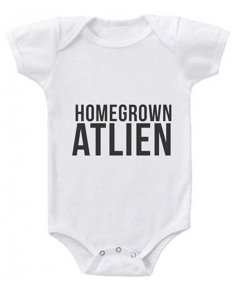 Homegrown Atlien Baby Onesie