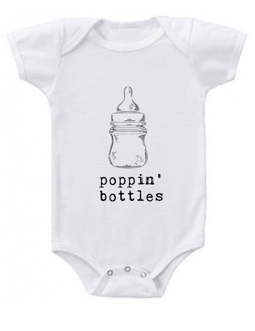 Poppin' Bottles Baby Onesie