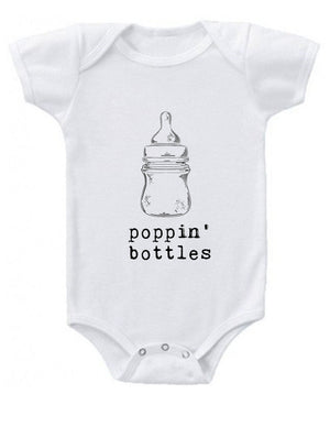 Poppin' Bottles Baby Onesie