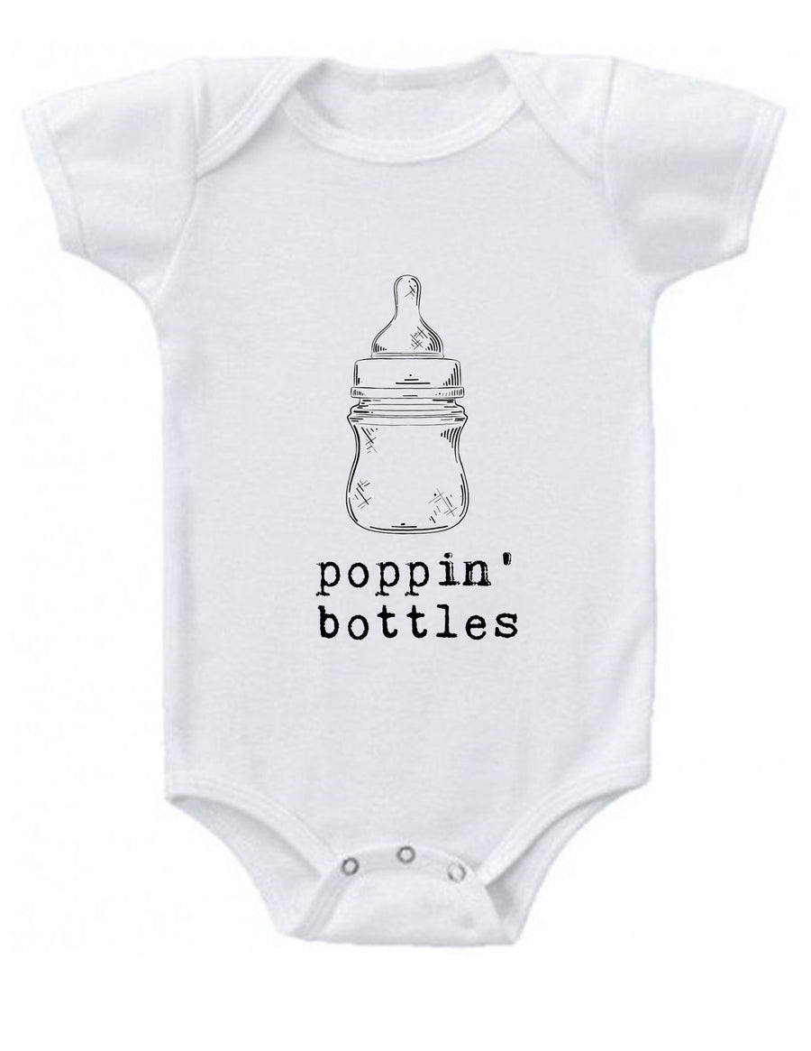 Poppin' Bottles Baby Onesie