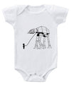 Walk with a Walker Baby Onesie