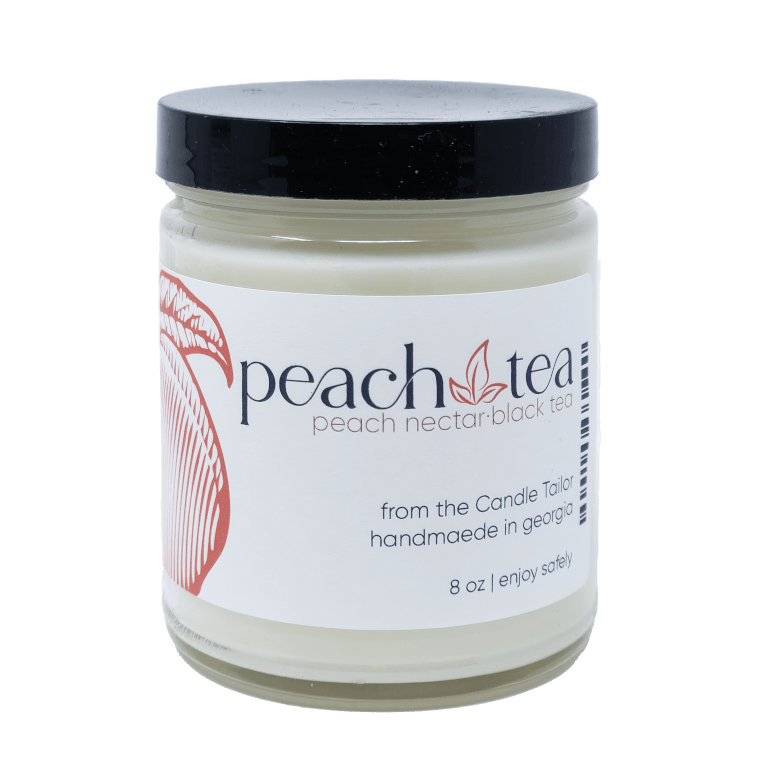 Peach Tea - Candle - Southern Charm Label - the candle tailor