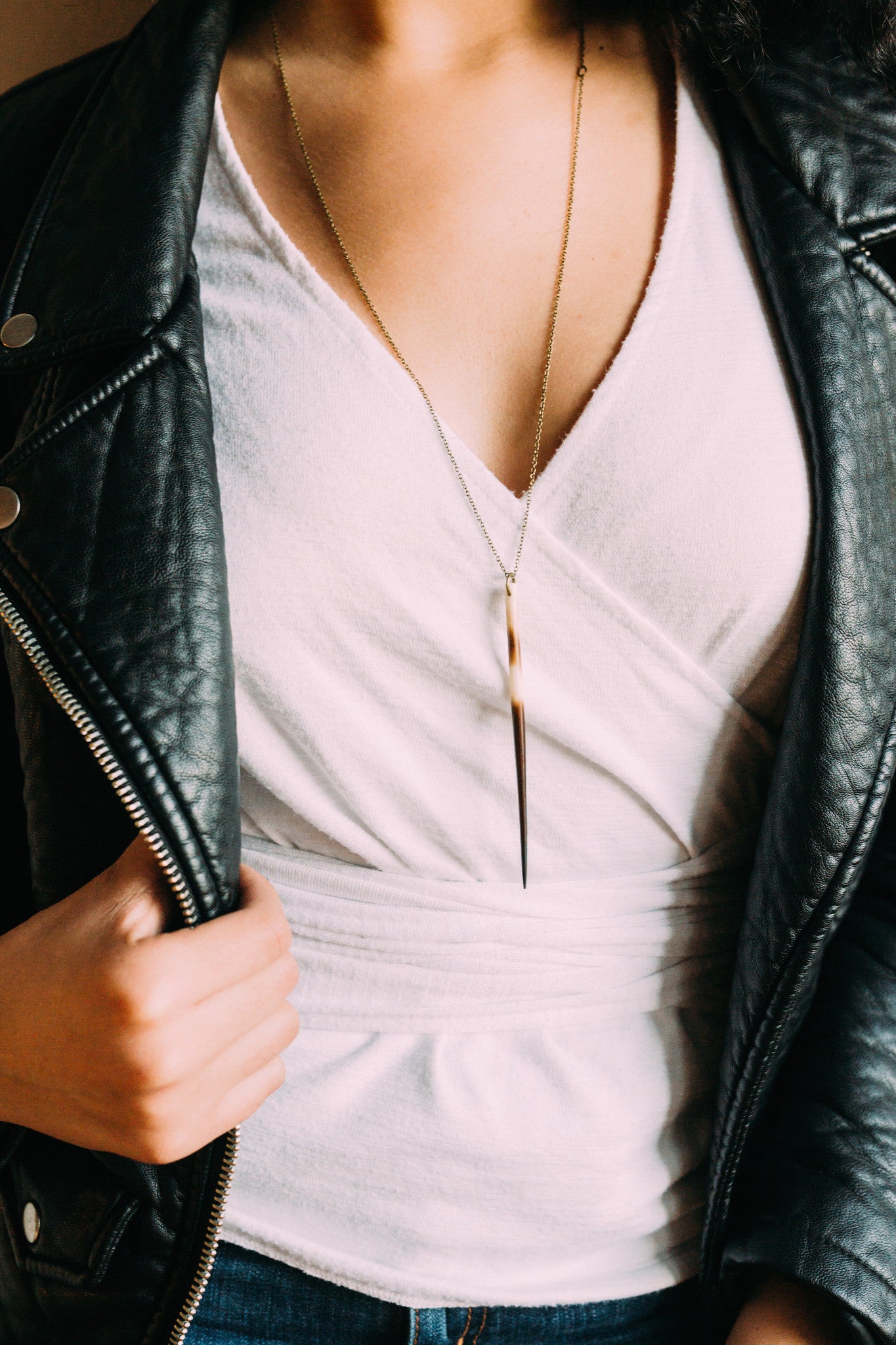 Porcupine Quill Necklace