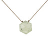 Protect Sacred Geometry Necklace - Prehnite