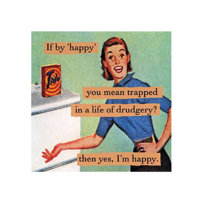Refrigerator Magnet - If By Happy