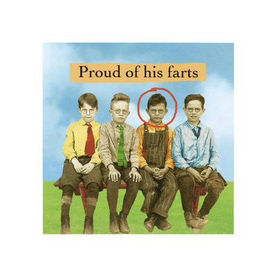 Refrigerator Magnet - Proud Of His Farts