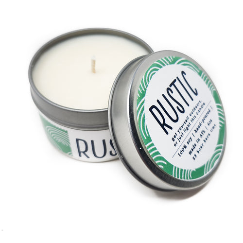 Rustic Candle - 4oz