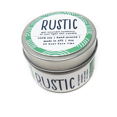 Rustic Candle - 4oz
