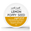 Lemon Poppy Seed Foaming Sugar Scrub