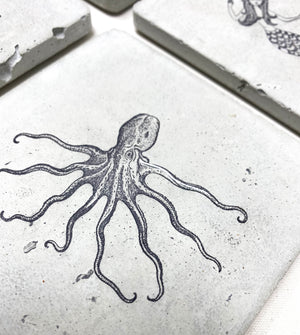 Nautical Concrete Coasters