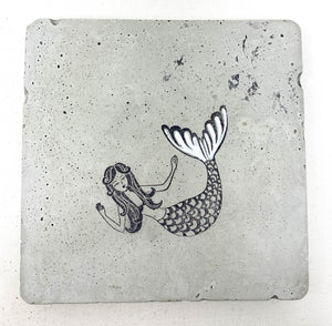 Nautical Concrete Coasters