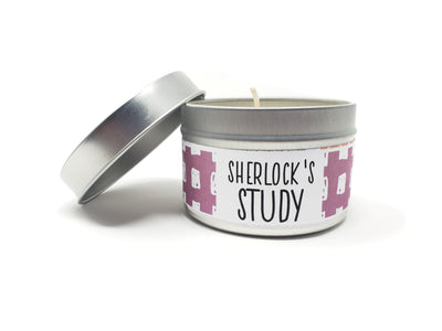 Sherlock's Study Candle - 4oz