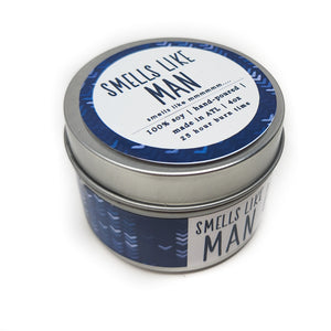 Smells Like Man Candle - 4oz