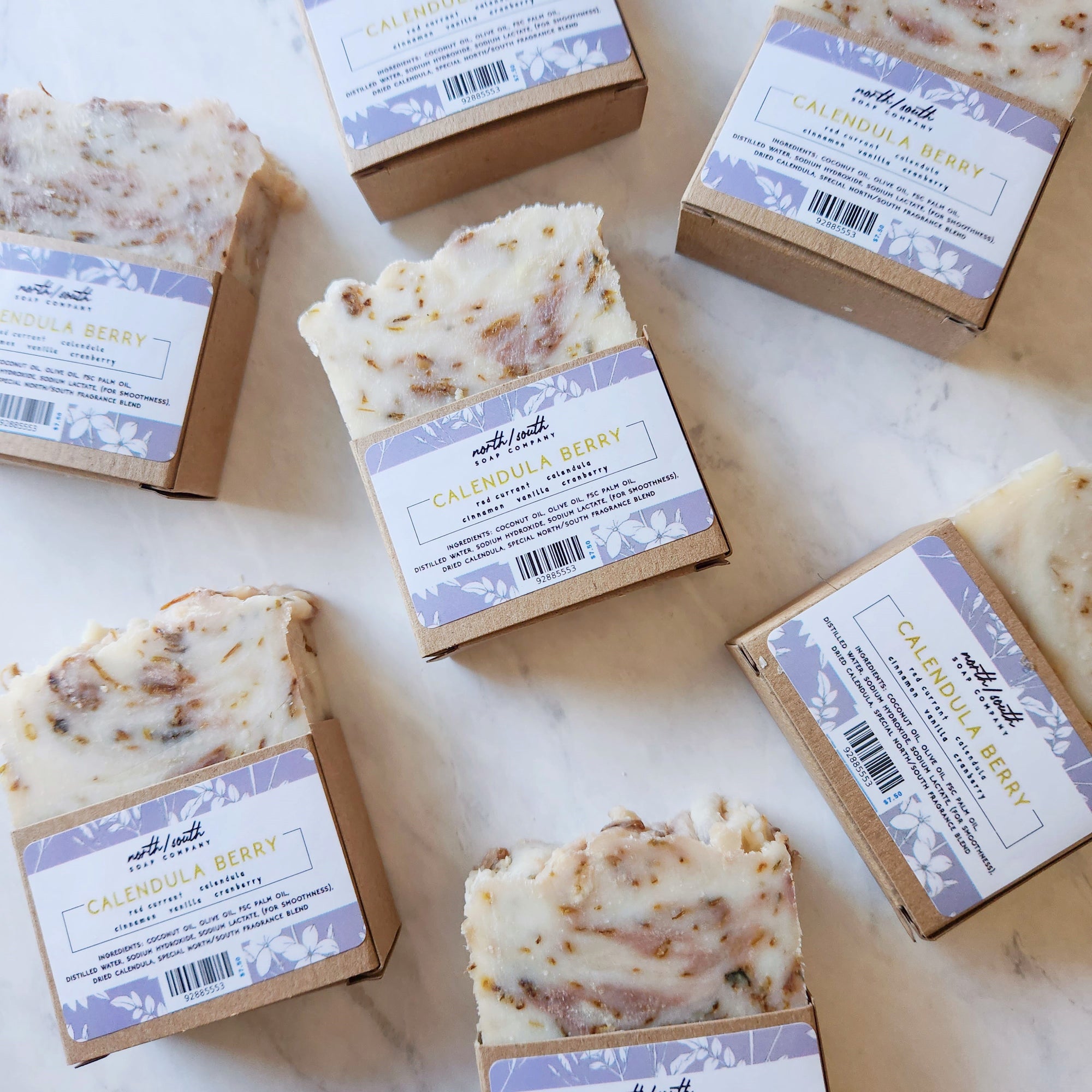 Calendula Berry Natural Soap