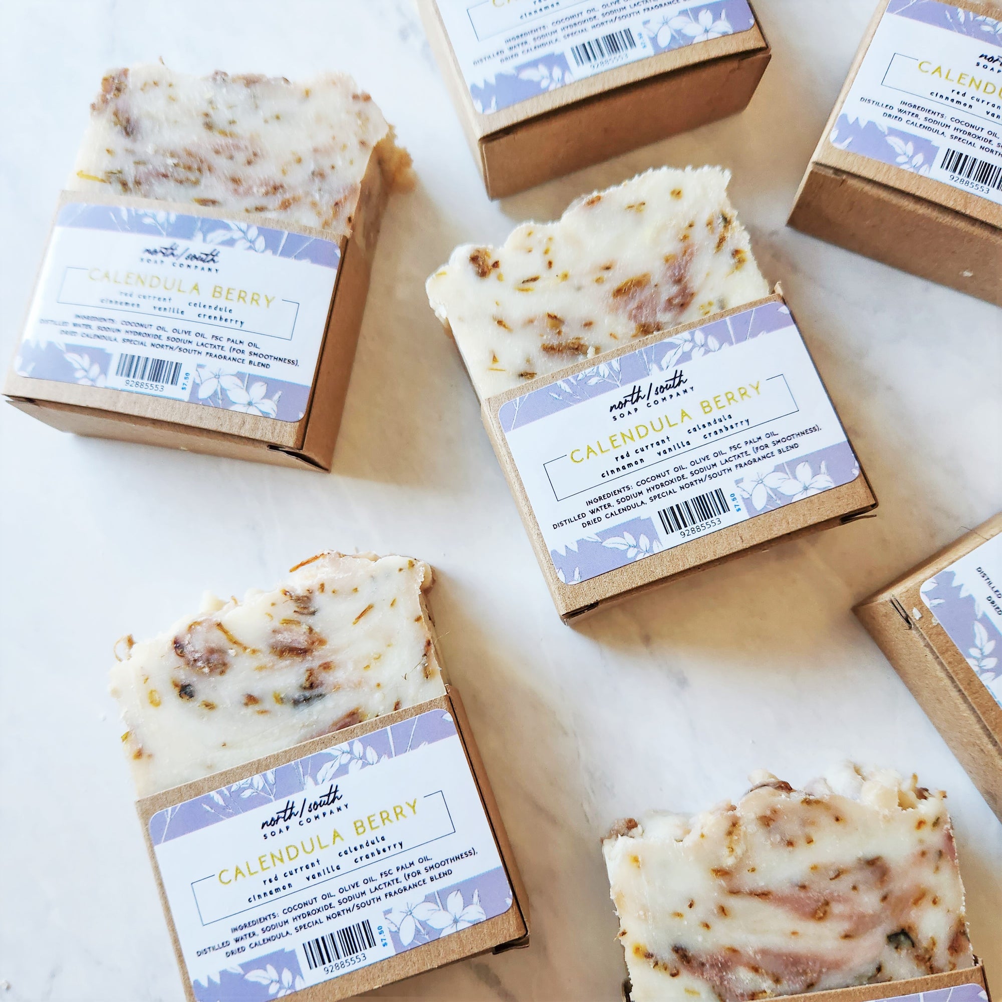 Calendula Berry Natural Soap