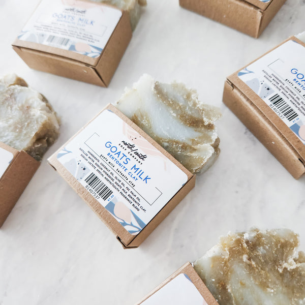 Goats Milk Natural Soap - Bentonite Clay