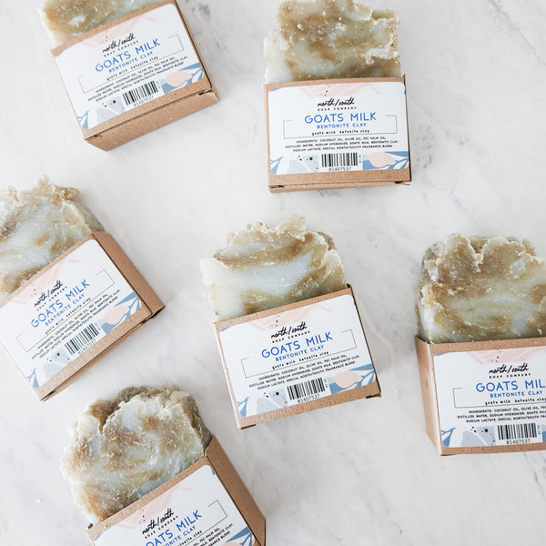 Goats Milk Natural Soap - Bentonite Clay