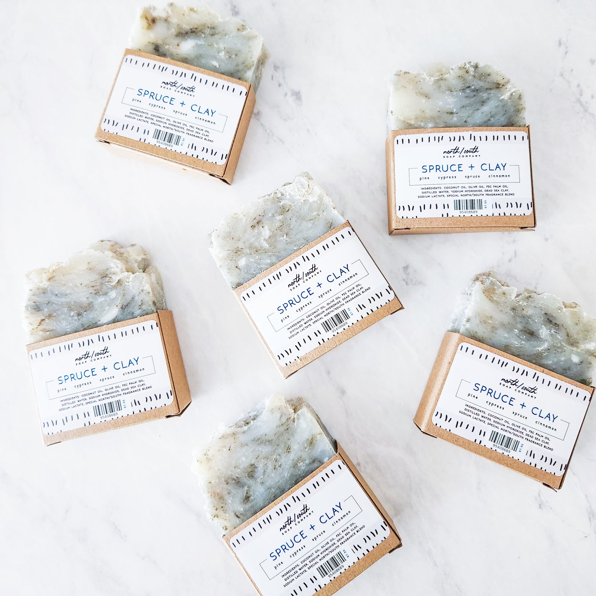 Spruce and Clay Natural Soap