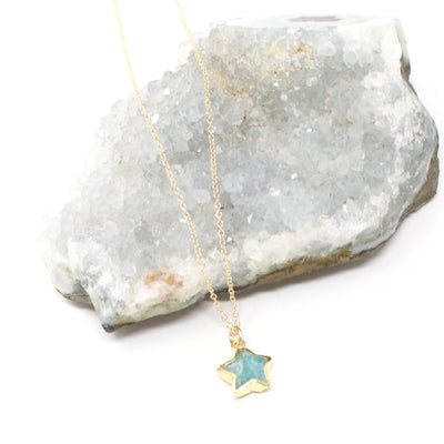 Star Necklace - Gemstone