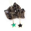 Star Necklace - Flat Gemstone