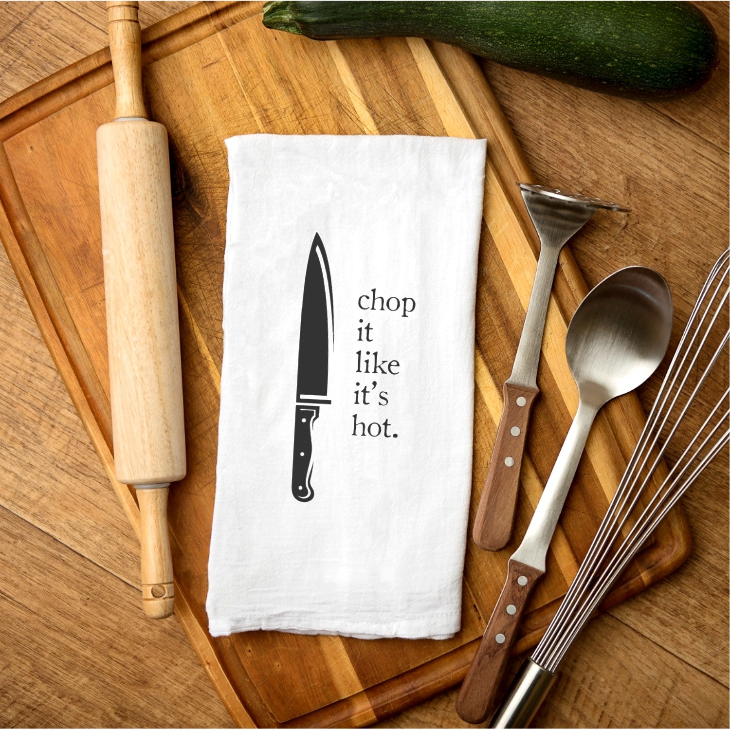 Tea Towel - Chop It Like It's Hot
