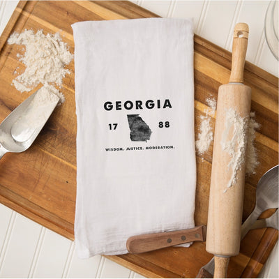 Tea Towel - Georgia 1788