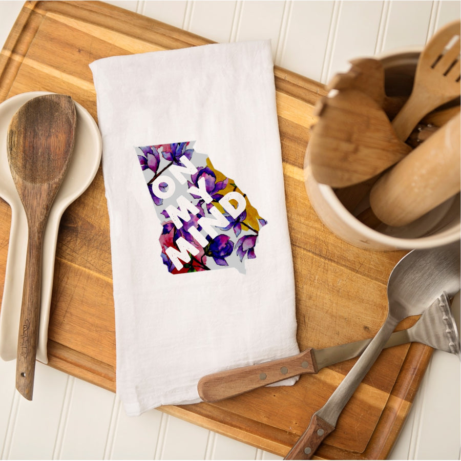 Tea Towel - GA On My Mind