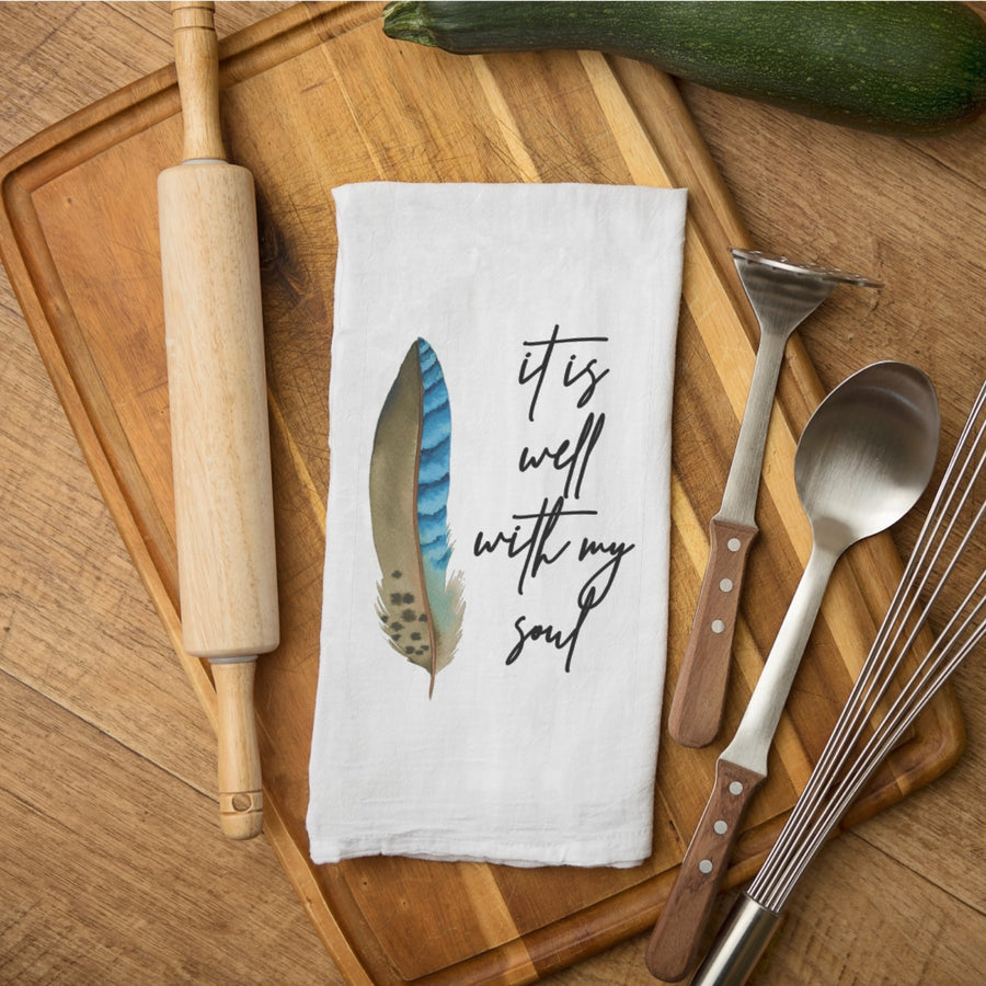 Tea Towel - It Is Well With My Soul
