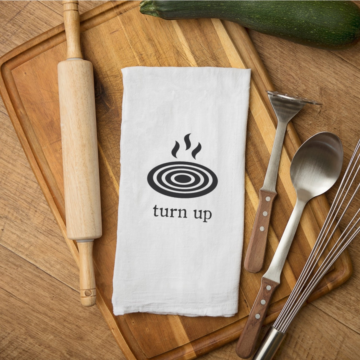 Tea Towel - Turn Up
