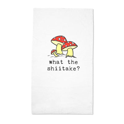 Tea Towel - What the Shiitake?