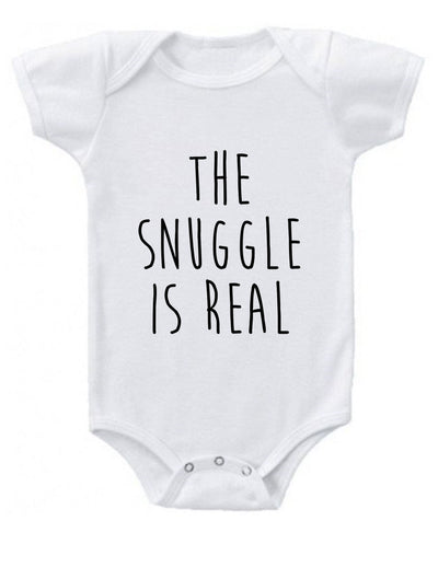 The Snuggle is Real Baby Onesie