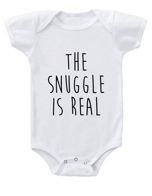 The Snuggle is Real Baby Onesie