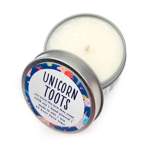 Unicorn Toots Candle - 4oz