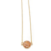 Spot Pendant Necklace - Carnelian