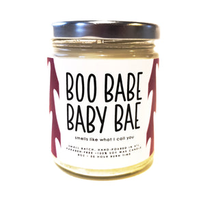 Boo Babe Baby Bae Candle - 4oz