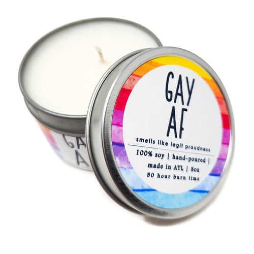 Gay AF Candle - 4oz