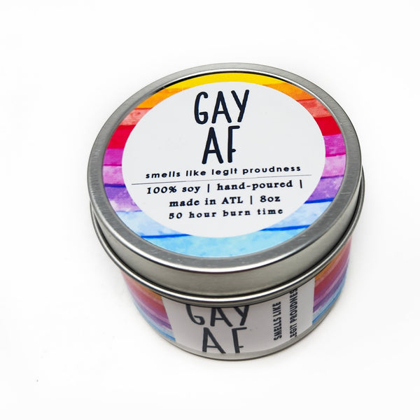 Gay AF Candle - 4oz