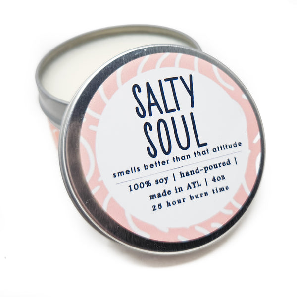 Salty Soul Candle - 4oz